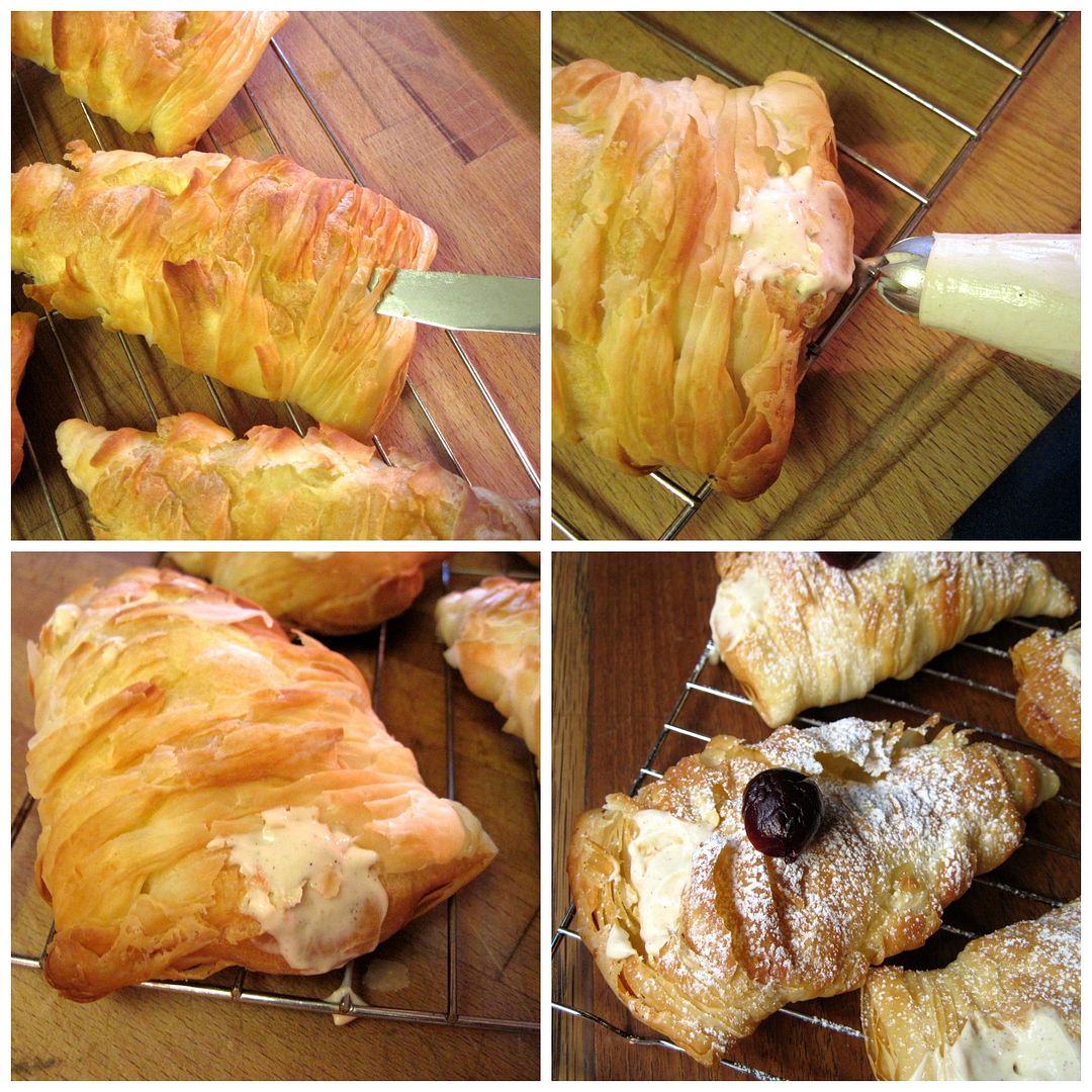 Daring Bakers Sfogliatelle Ricci and Lobster Tail Pastries